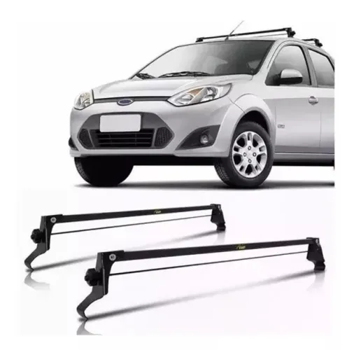 Rack Teto Ford Fiesta 2003 - Preto Material Aço  - VP 926