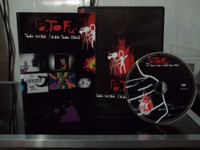 DVD Pato Fu-Toda Cura Para Todo Mal-DVD Raro e fora de Catálogo
