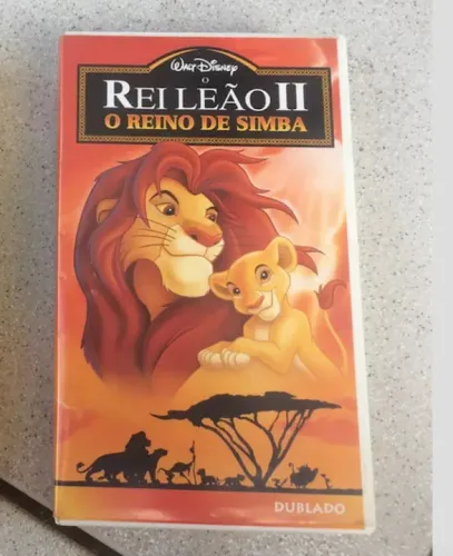 Fita Vhs - O Rei Leão 2 - O Reino De Simba - Original