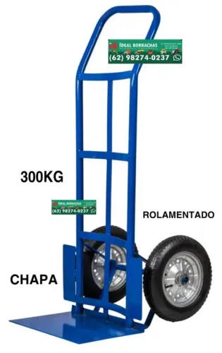Carrinho carga 300Kg - 6x sem juros no cartao