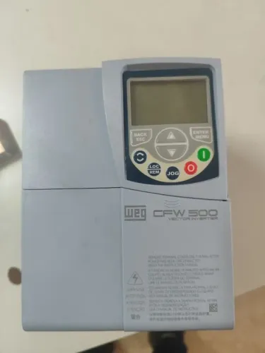  Inversor de frequência Weg CFW 500 novo.