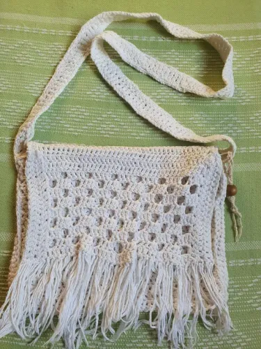 Bolsa de cordão.
