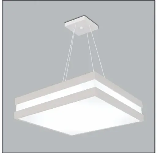 Pendente / lustre Quadrado 