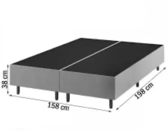 Cama box suporte king