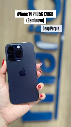 iPhone 14 PRO 5G 128GB  (Seminovo) Garantia e Nota fiscal
