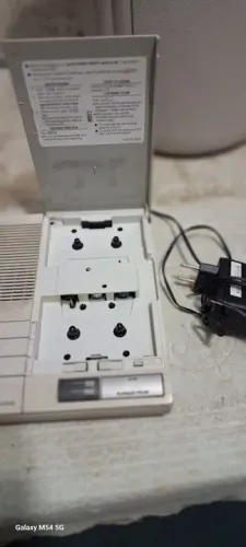 Aparelho de som antigo,gravador de k7 ,nao esta ligando