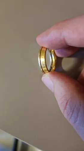 Aliança vivara ouro 18k masculina