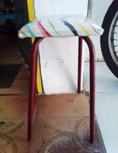 Banco vintage pé palito - Leia o anúncio!!