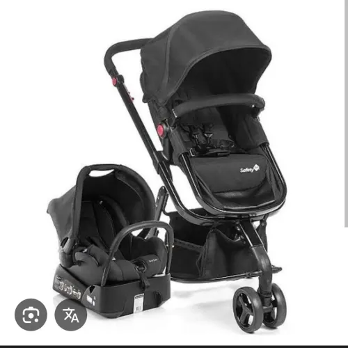 Carrinho de Bebê com Bebê Conforto - Safety