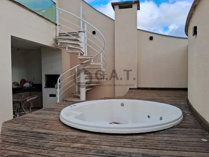 Apartamento para locação no Jardim Paulistano, Sorocaba-SP: 4 quartos, 3 suítes, 3 salas,