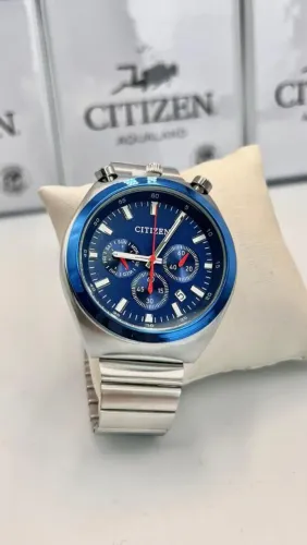 Relógio Estilo Citizen em Aço Inoxidável