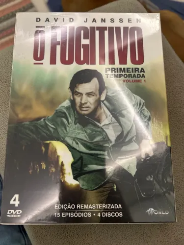O fugitivo, primeira temporada, 4 dvds