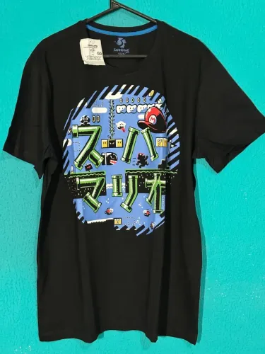 Camiseta Super Mario Game importada 