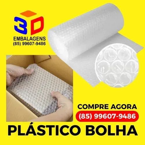 Plástico Bolha mais barato de Fortaleza!