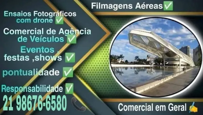 Filmagens aéreas