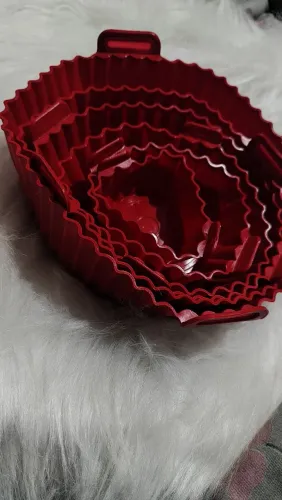  Kit Formas de Silicone para Airfryer 