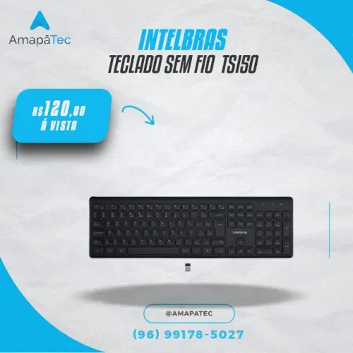 Teclado Sem Fio Intelbras TSI50