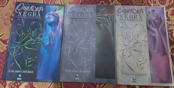 Orquídea Negra - 3 volumes (coleção completa)