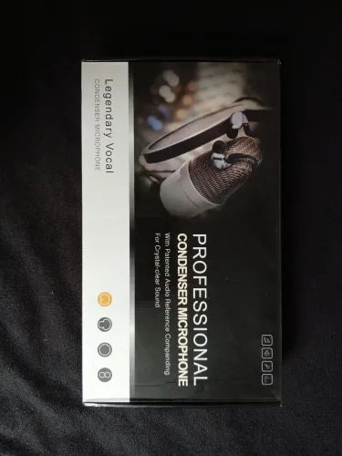 Microfone Condensador Profissional - Legendary Vocal