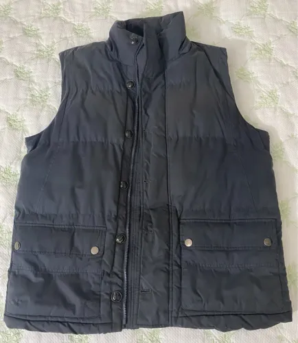Colete inverno masculino grafite