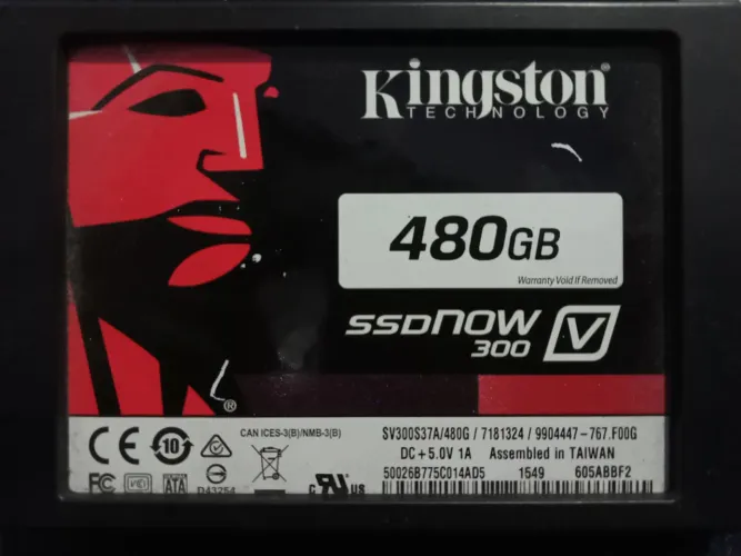 2 SSD PARA SERVIDORES ALTA PERFORMANCE Kingston 480 GB