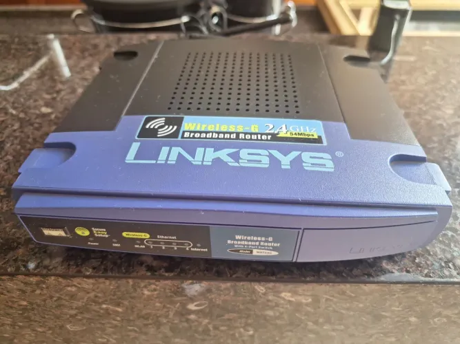 Roteador Linksys WRT54G Wireless-G 2.4GHz 54Mbps