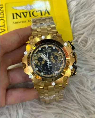 Invicta Venom Hibrid linha Premium AAA+ Todo funcional 