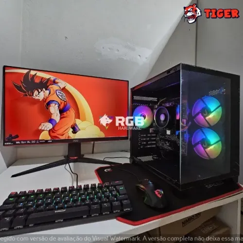 PC Gamer novo Completo- Ryzen 7 5700G + RX VEGA 7 + RAM 16GB + SSD M.2 NVMe 512GB