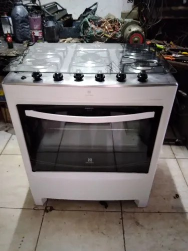 Fogão Electrolux 5 bocas automático muito conservado 3396-8084 