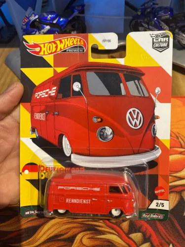 Volkswagen T1 Panel Bus Porsche Hot wheels