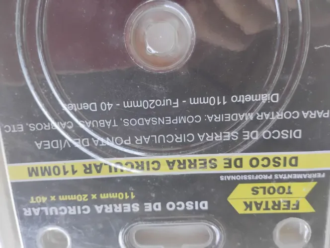 Disco serra circular 40 dentes