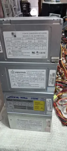 Fonte ATX 250W - JITEK Nilko,valor unitario 