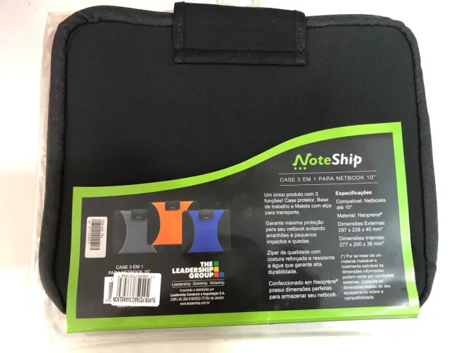 Case Anti-choque Netbook/tablet 10 Polegadas Noteship Azul