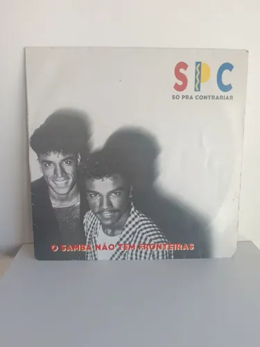 Disco de Vinil Só Pra Contrariar - O Samba Não Tem Fronteiras