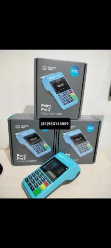Máquina de cartão Point Pro 2 Mercado Pago - Nova