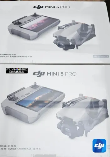 Dji mini 5 pró fly more combo RC-2 ANATEL ,1 ano de garantia Dji Brasil