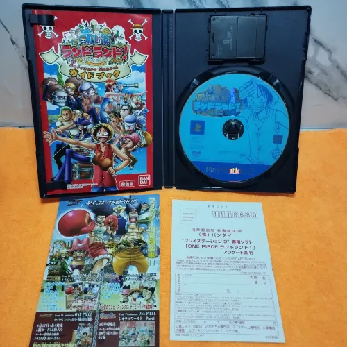 One Piece: Land Land | CIB - PlayStation 2 (original japonês) 