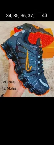 Tênis masculino 12 molas