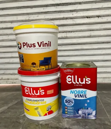 Tintas / seladores e massa corrida Plus Vinil e Ellus / entregamos - a partir de 58,00