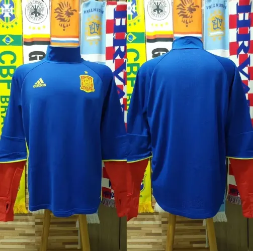 Moletom Espanha aquecimento G Adidas