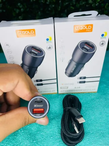 Carregador de carro turbo 60W