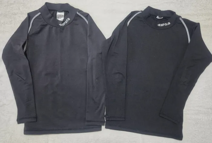 Duas Camisas Segunda Pele Manga Longa Infantil