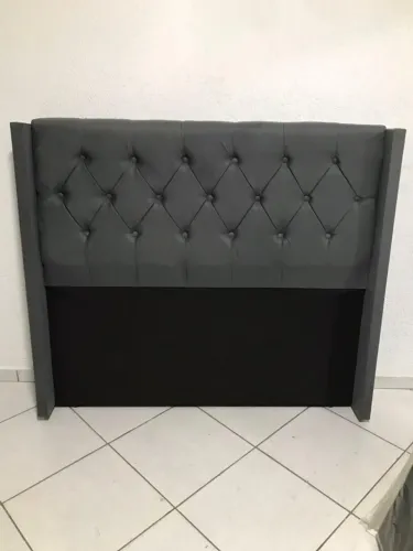 Cabeceira Solteiro Suede