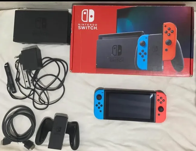 Nintendo Switch V2 desbloqueado 128GB