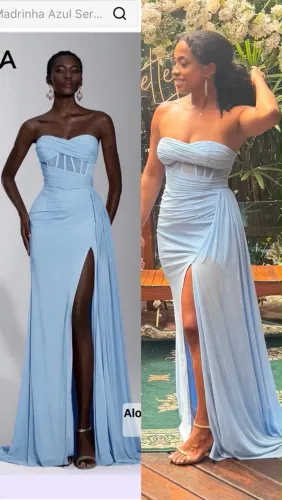 Vestido festa - usado apenas 1x