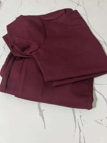 Conjunto Vinho Scrub tamanho P