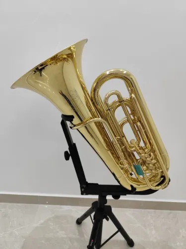 Tuba 3/4 HS Musical TB3 Sib 4 Pistos NOVA/Troco/Parcelo 21x