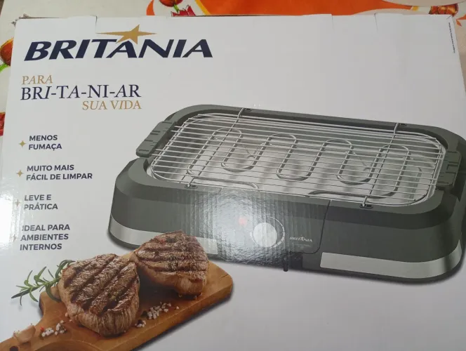 Churrasqueira elétrica Britânia