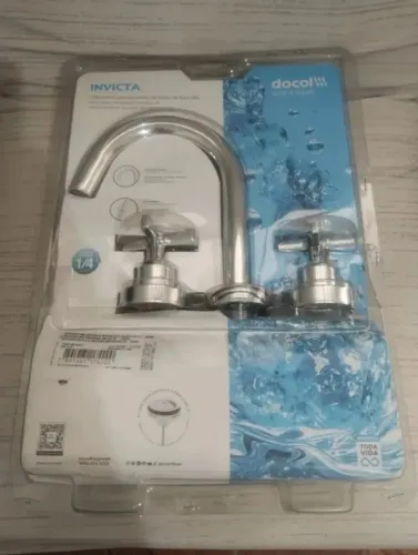 Misturador de Lavatório Docol Invicta Bica Alta (NOVO)