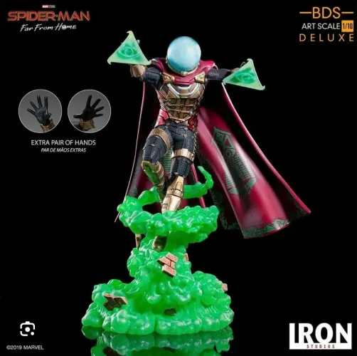 Mistério -  iron studios - Completo - Na Caixa 